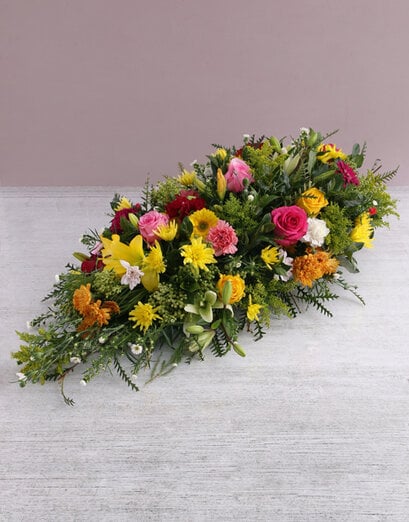 Coffin wreath